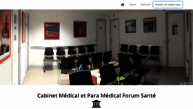 What Forumsante34.fr website looked like in 2020 (4 years ago)