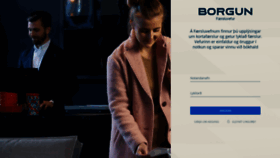 What Files.borgun.is website looked like in 2020 (4 years ago)