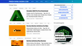 What Freedownloaden.com website looked like in 2020 (4 years ago)