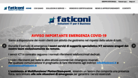 What Faticoni.it website looked like in 2020 (4 years ago)