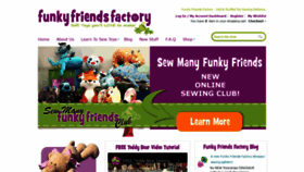 What Funkyfriendsfactory.com website looked like in 2020 (4 years ago)