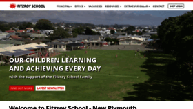 What Fitzroy.school.nz website looked like in 2020 (4 years ago)