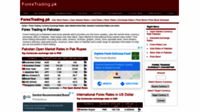 What Forextrading.pk website looked like in 2020 (4 years ago)