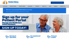 What Flkidney.com website looked like in 2020 (5 years ago)