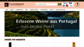 What Feinesverpackt.com website looked like in 2020 (4 years ago)