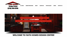 What Faithhomes.us website looked like in 2020 (4 years ago)