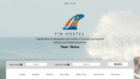What Finhostelphuket.com website looked like in 2020 (4 years ago)