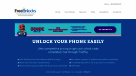 What Freeunlock.com website looked like in 2020 (4 years ago)
