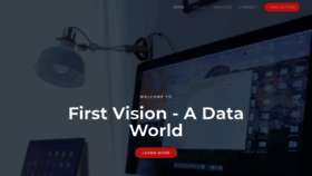 What Firstvisiontech.in website looked like in 2020 (4 years ago)