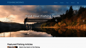 What Fishingworks.com website looked like in 2020 (4 years ago)