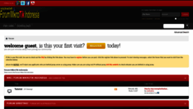 What Forummikrotik.com website looked like in 2020 (4 years ago)