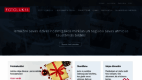 What Fotolukss.lv website looked like in 2020 (4 years ago)