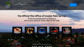 What Filmpalmsprings.com website looked like in 2020 (4 years ago)