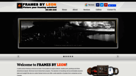 What Framesbyleon.com website looked like in 2020 (4 years ago)
