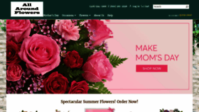 What Floristoftoronto.com website looked like in 2020 (4 years ago)