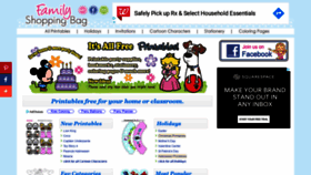 What Familyshoppingbag.com website looked like in 2020 (4 years ago)