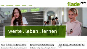 What Flade.ch website looked like in 2020 (4 years ago)