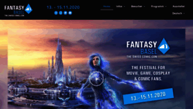 What Fantasybasel.ch website looked like in 2020 (4 years ago)
