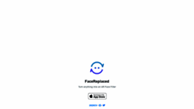 What Facereplaced.com website looked like in 2020 (4 years ago)