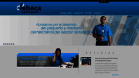 What Febeca.com website looked like in 2020 (4 years ago)
