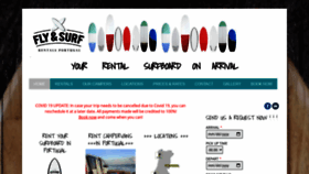 What Flynsurf.com website looked like in 2020 (4 years ago)