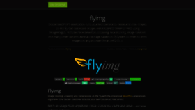 What Flyimg.io website looked like in 2020 (4 years ago)