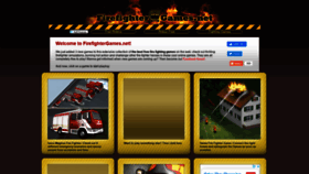 What Firefightergames.net website looked like in 2020 (4 years ago)