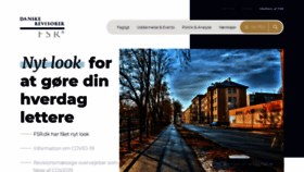 What Fsr.dk website looked like in 2020 (4 years ago)