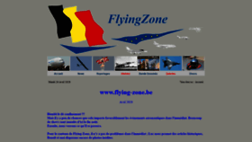 What Flying-zone.be website looked like in 2020 (4 years ago)