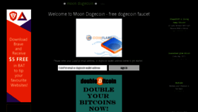 What Freedogecoin.com website looked like in 2020 (4 years ago)
