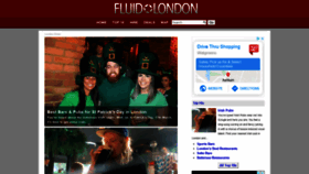 What Fluidlondon.co.uk website looked like in 2020 (4 years ago)