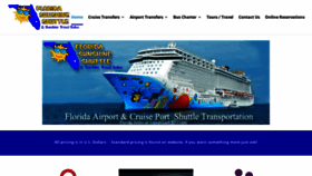 What Floridasunshineshuttle.com website looked like in 2020 (4 years ago)