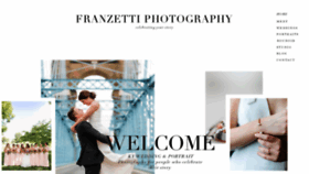 What Franzettiphotography.com website looked like in 2020 (4 years ago)