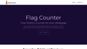 What Flagcounter.me website looked like in 2020 (4 years ago)