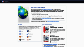 What Flendermedia.de website looked like in 2020 (4 years ago)