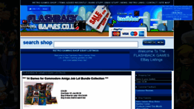 What Flashbackgames.co.uk website looked like in 2020 (4 years ago)