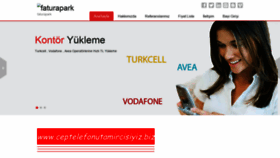 What Faturapark.com website looked like in 2020 (4 years ago)