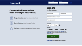 What Freefacebook.com website looked like in 2020 (4 years ago)