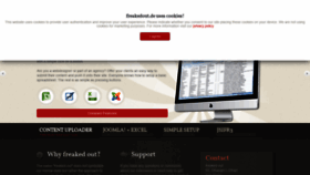 What Freakedout.de website looked like in 2020 (4 years ago)