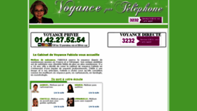 What Fabiola-voyance.com website looked like in 2020 (4 years ago)