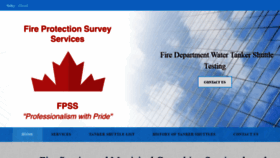 What Fpss.ca website looked like in 2020 (4 years ago)