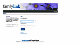 What Familylink.hchb.com website looked like in 2020 (3 years ago)