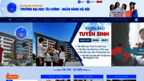 What Fbu.edu.vn website looked like in 2020 (4 years ago)