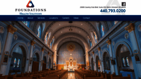 What Foundationshealth.net website looked like in 2020 (5 years ago)