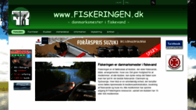 What Fiskeringen.dk website looked like in 2020 (4 years ago)