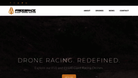 What Freespaceracing.com website looked like in 2020 (4 years ago)