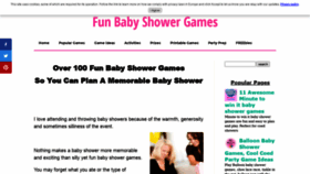 What Fun-babyshower-games.com website looked like in 2020 (3 years ago)