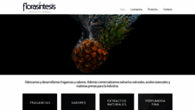 What Florasintesis.com.ec website looked like in 2020 (5 years ago)