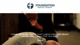 What Foundationbaptist.net website looked like in 2020 (4 years ago)