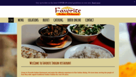 What Favoriteindia.com website looked like in 2020 (3 years ago)